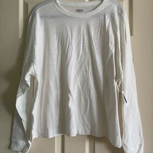 Old Navy White Long Sleeve